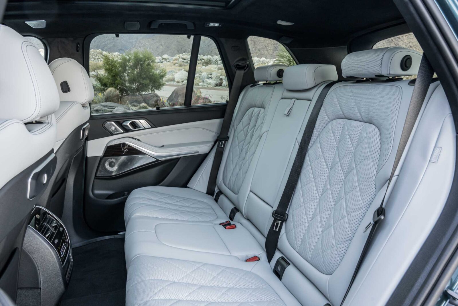 BMW X5 rear seats