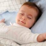 Baby sleeping peacefully through the night
