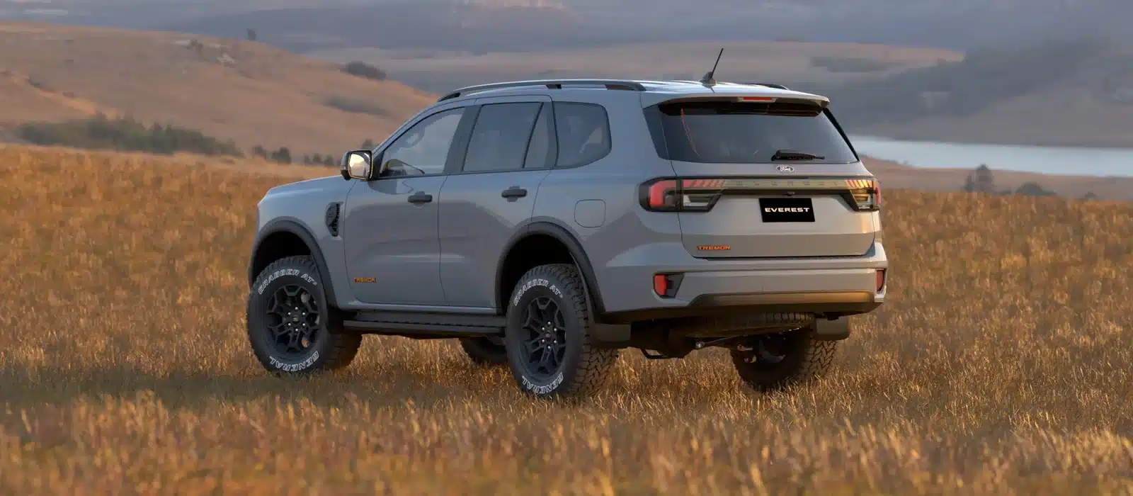 Ford Everest in Command Grey
